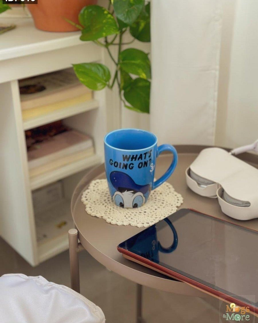 Donald Duck Inspired Blue Mug