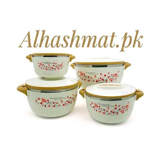 Premium Quality Food Warmer Thai Made HotPot Set Of 4 PCS