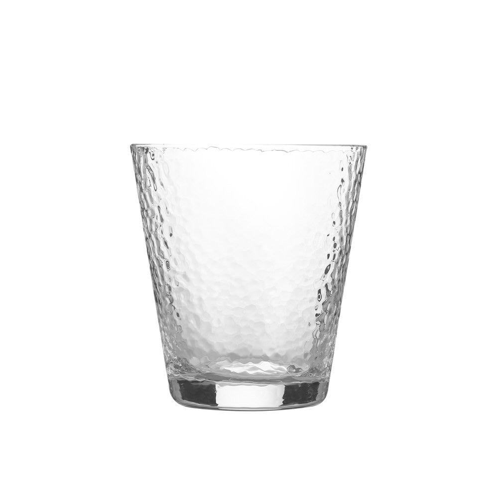 Textured Drinking Glass Set Of 6 Pieces 335ML
