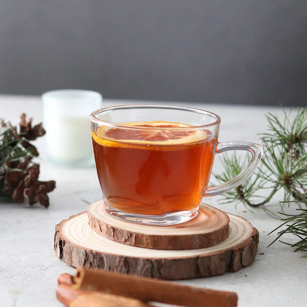 Set Of 6 Pieces Glass Tea Cup 210ML