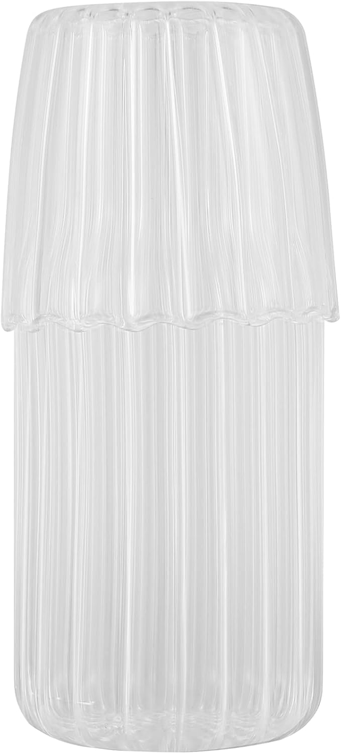 Bedside water carafes, water bottle with tumbler glass