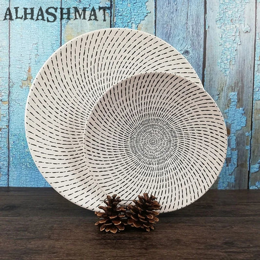 Premium Porcelain White Dinner Plate