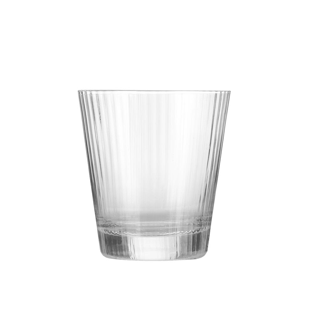 Textured Drinking Glass Set Of 6 Pieces 335ML