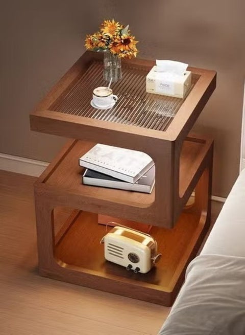 Luxury Bed Side Wooden Table