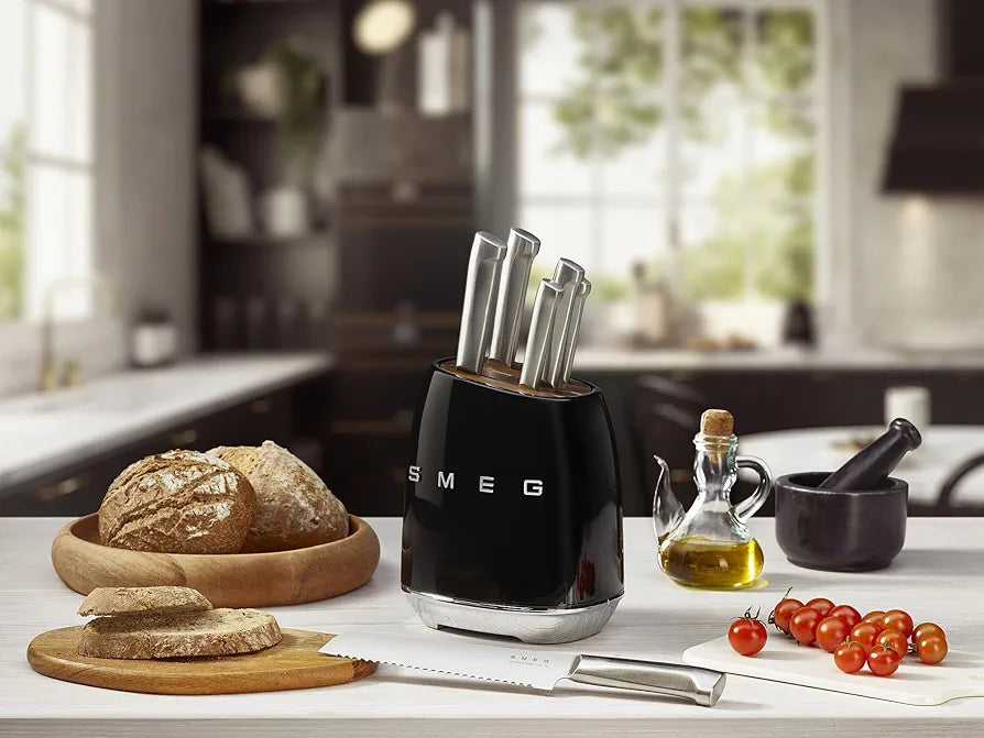 Italian SMEG Knife set.