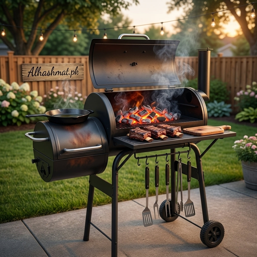 Outdoor BBQ Cooking Grill