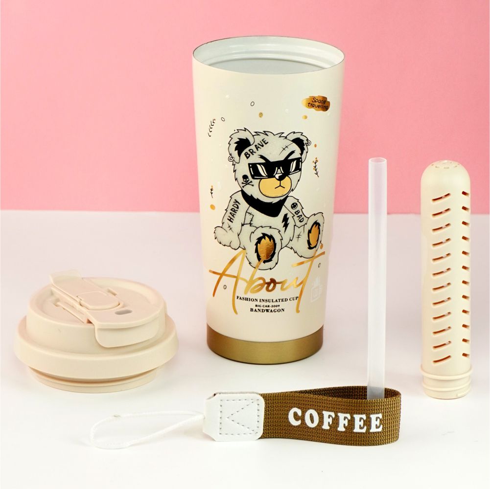 Luxury Bear Coffee Cup (Insulated)