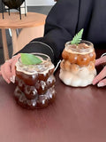 Korean Boba Tea, Coffee Glass
