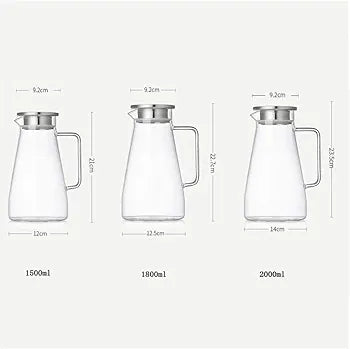 Glass Teapot Pitcher Jug