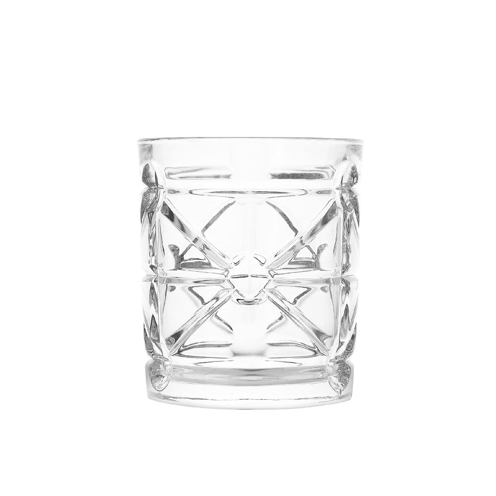 Textured Drinking Glass Set Of 6 Pieces 340ML