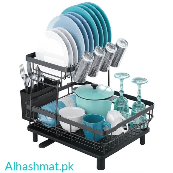 Dish Drying Rack Double Layer By Haus Roland