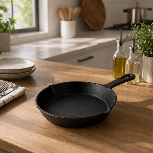 Danny Home Cast Iron Skillet 10 inch