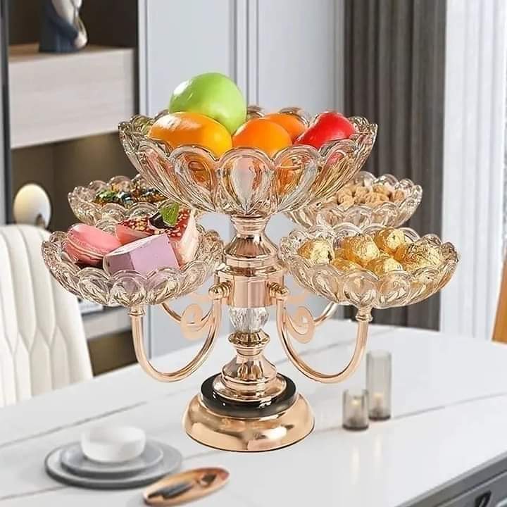 Dried Fruit, Chocolates, Fruits, Revolving Tray