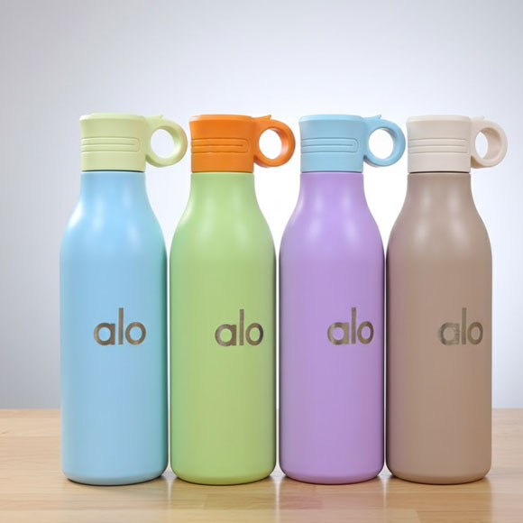 ALO Stainless Steel Water Bottle 550ml – Insulated Reusable Water Bottle (Available In Multi Color)