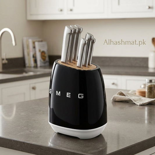 Italian SMEG Knife set.