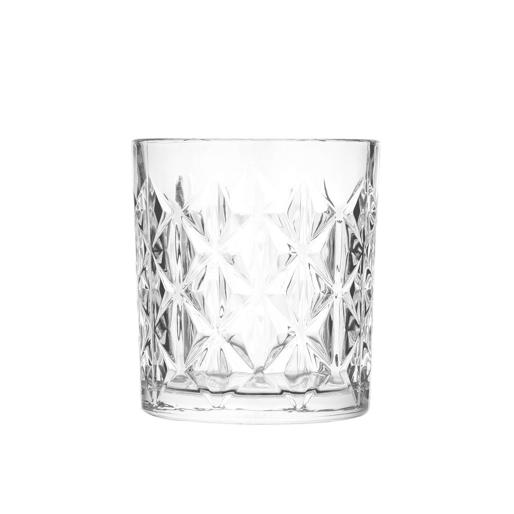 Set Of 6 Pieces Clear Transparent Glass