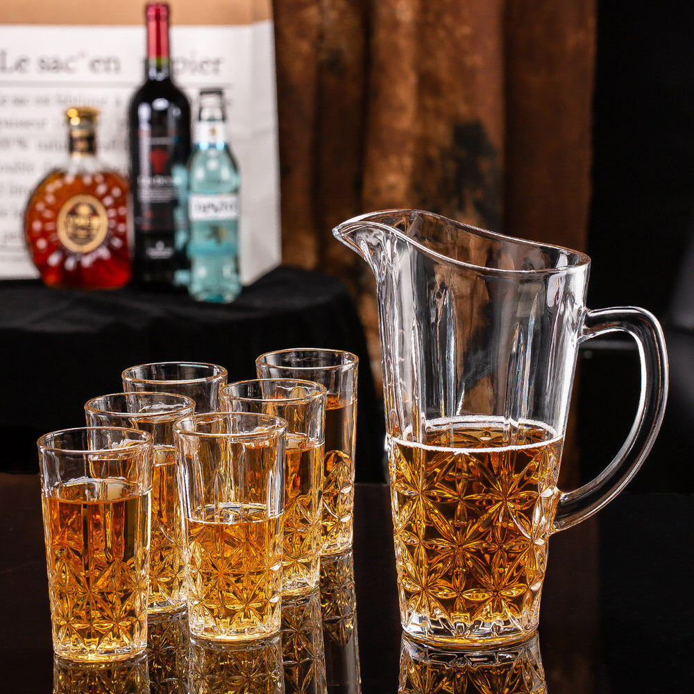 Jug Glass Set Of 7 PCS