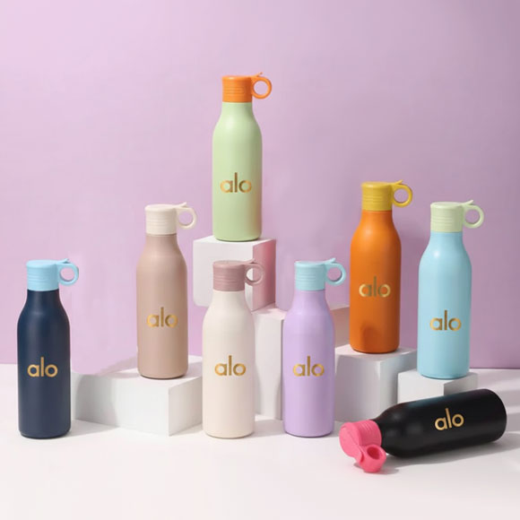 ALO Stainless Steel Water Bottle 550ml – Insulated Reusable Water Bottle (Available In Multi Color)