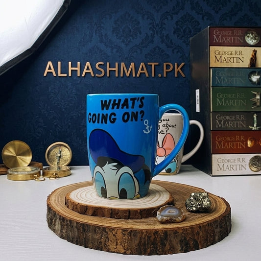 Donald Duck Inspired Blue Mug