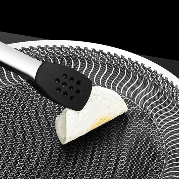 Non-Stick High Quality Heavy Duty Honeycomb Foldable Tawa Pan (Available in 34CM 38CM) Steel Laser Coated