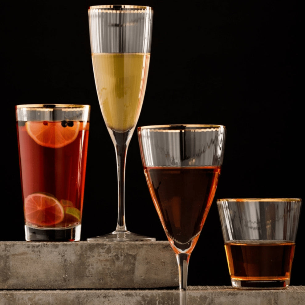 6 Pieces High Quality Russian Crystal Glass Set