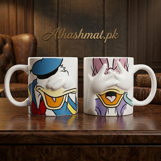 Donald & Daisy Cute Couple Mug