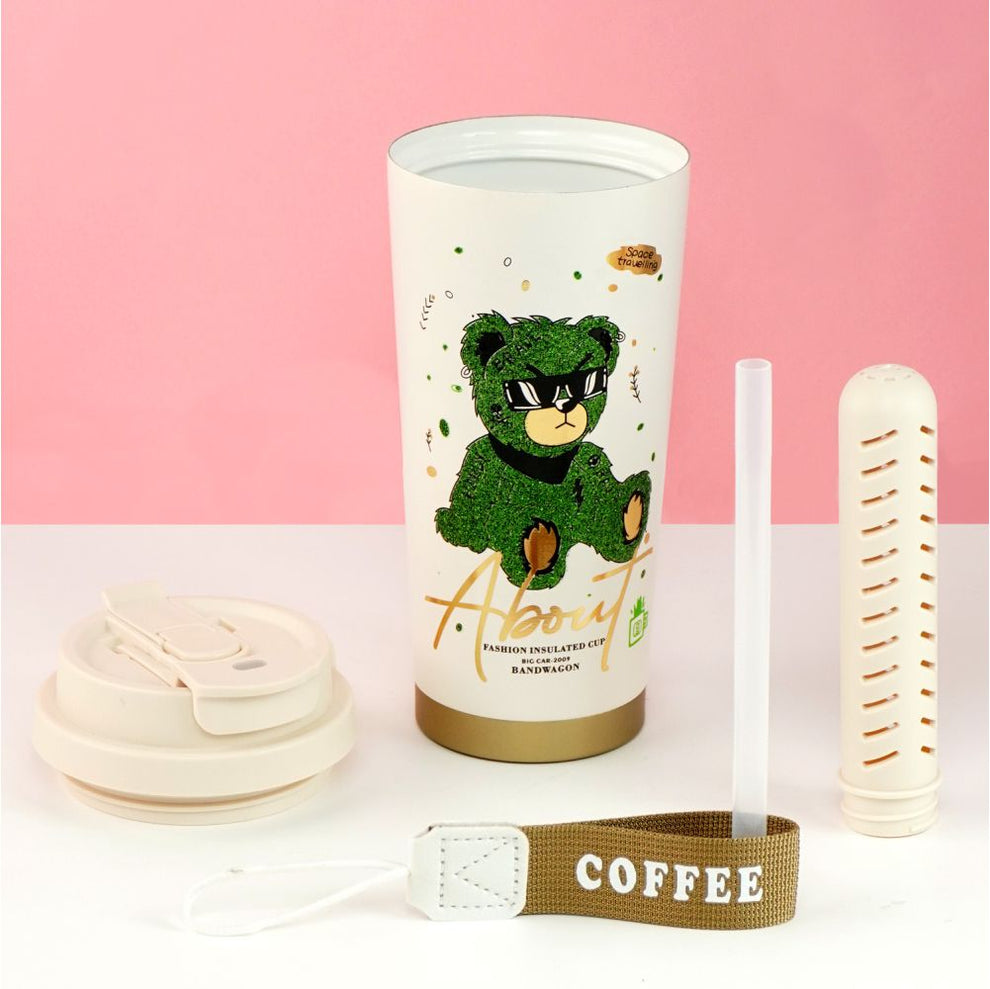 Luxury Bear Coffee Cup (Insulated)