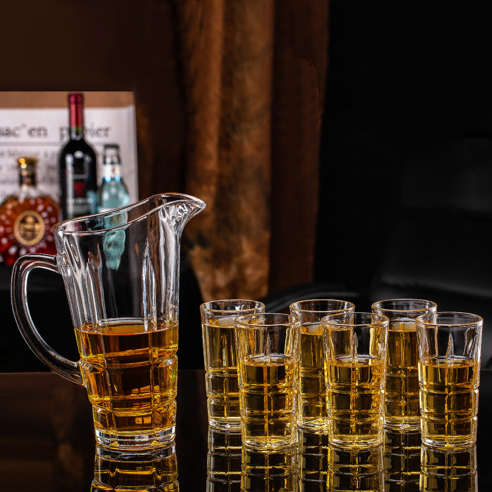 Set of 7 pieces Jug Glass