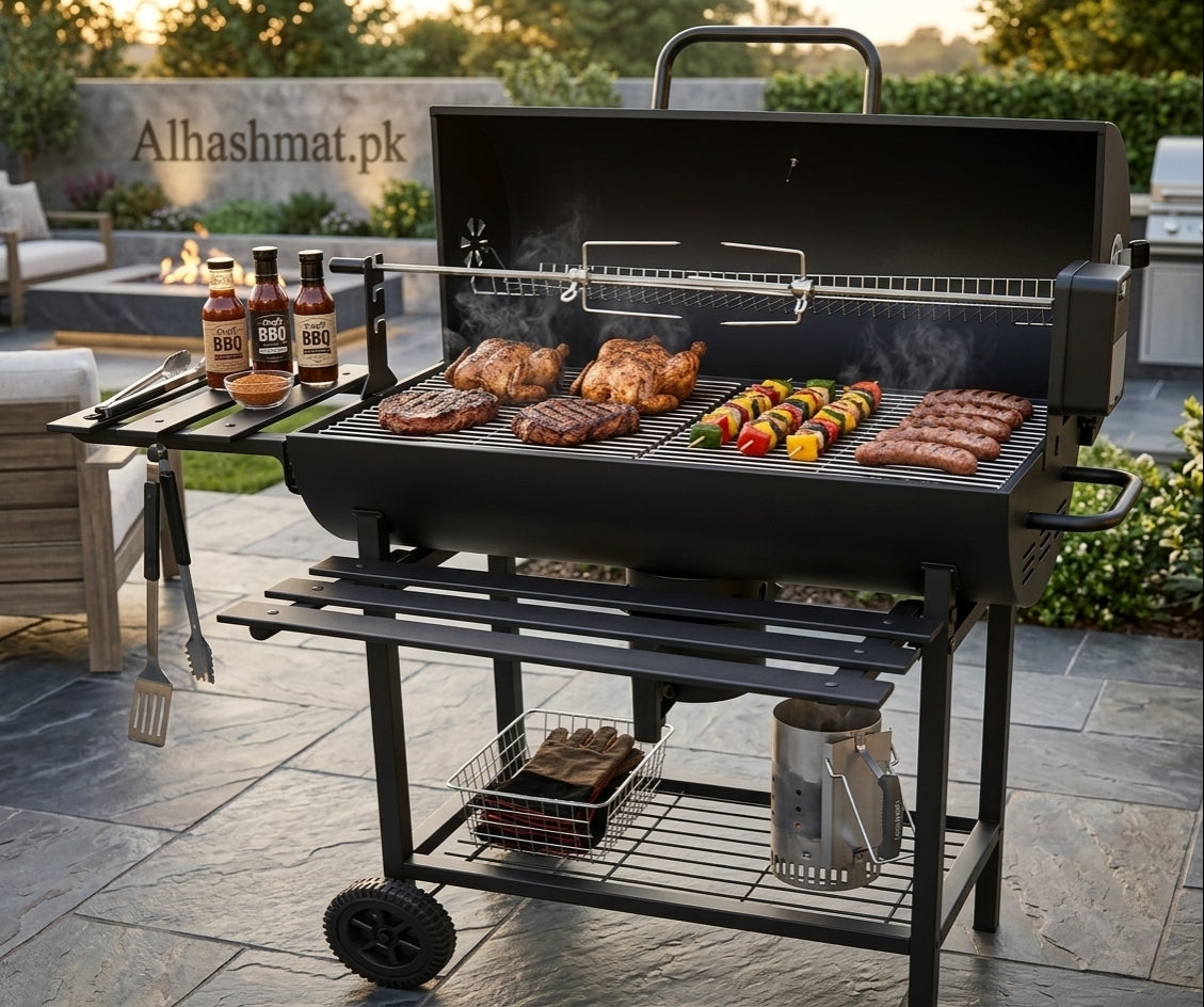BBQ Grill Outdoor Cooking Station