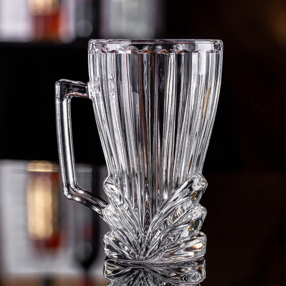 Textured Tea Cup 270ML 6 Pieces