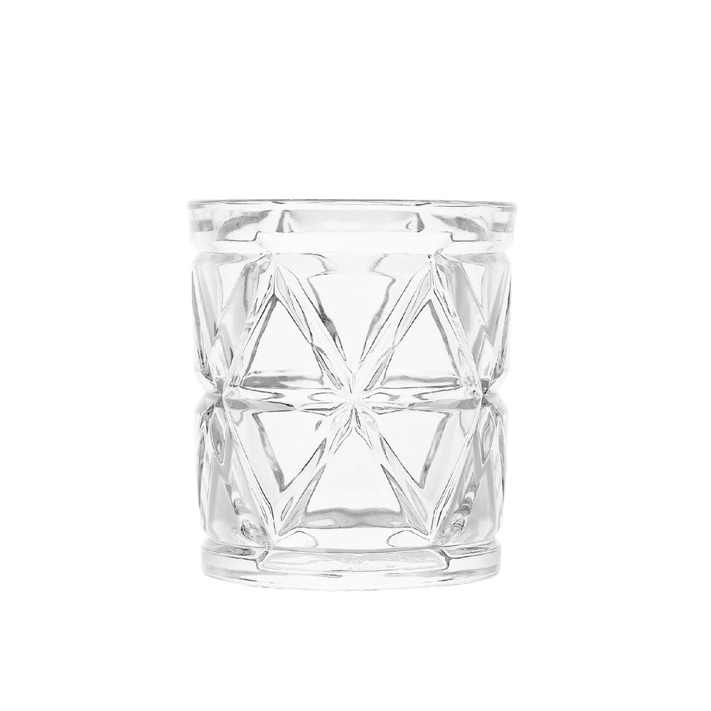 Textured Drinking Glass Set Of 6 Pieces 340ML