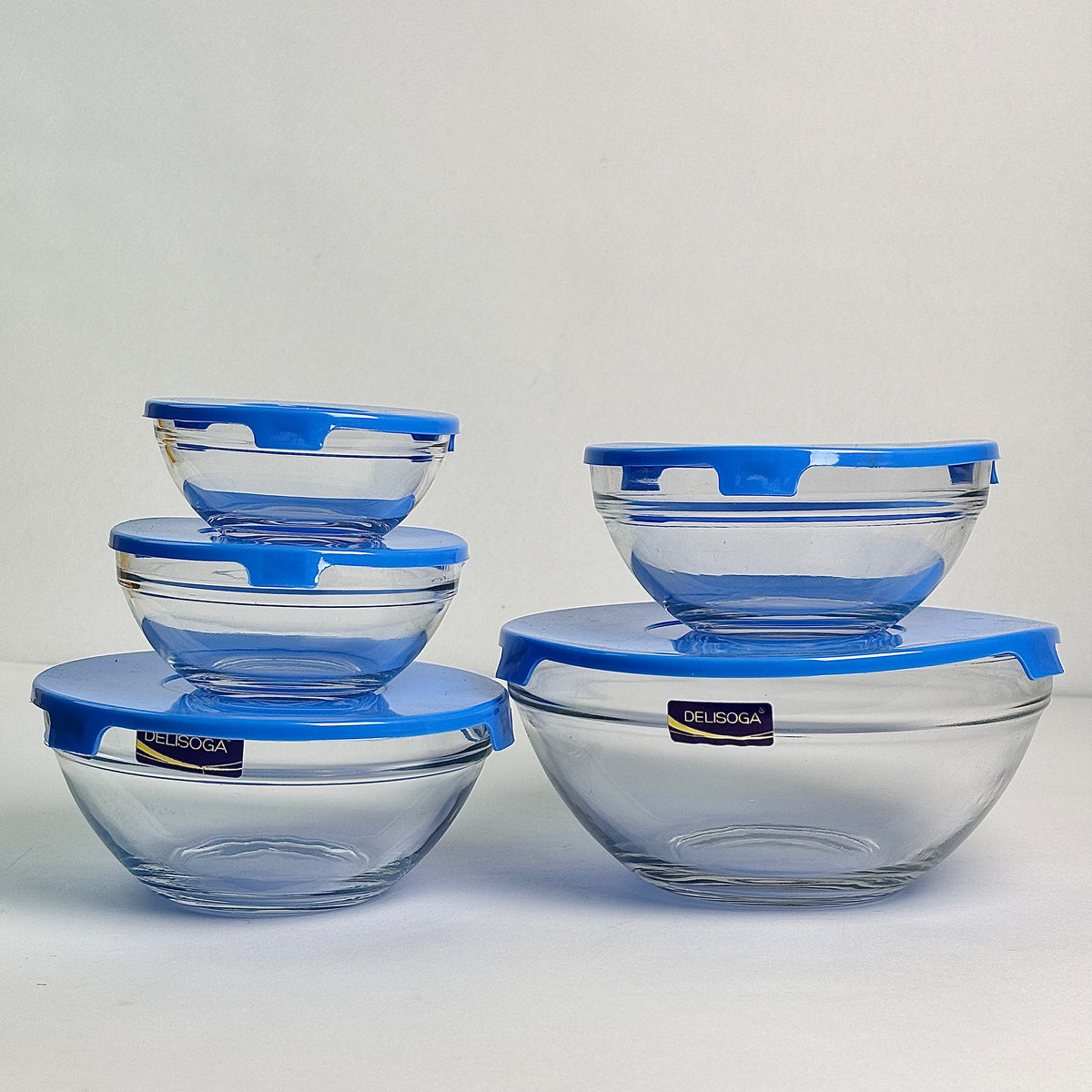 5 PCS Bowl Set With Lid