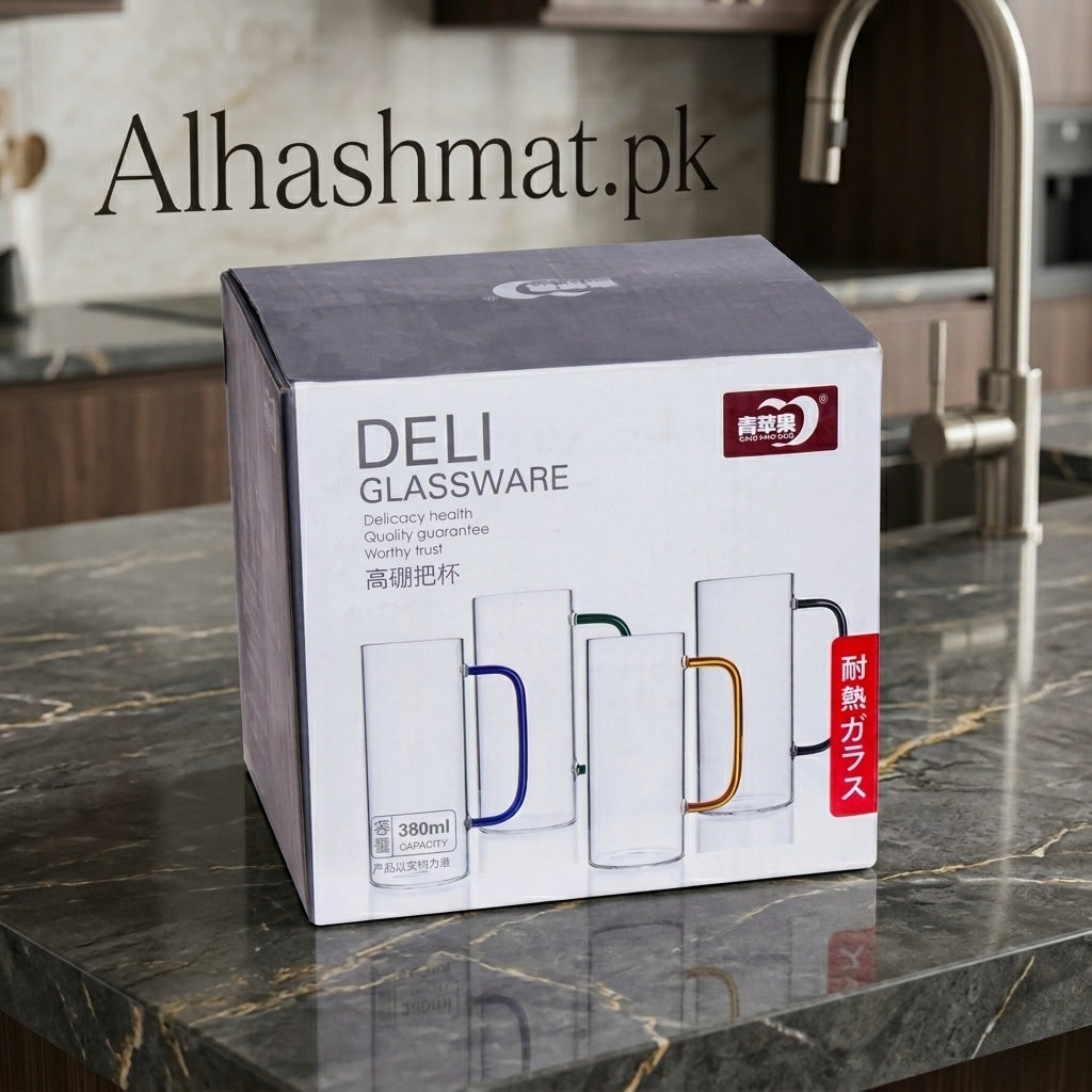 4 PCS High-Borosilicate Glass Set