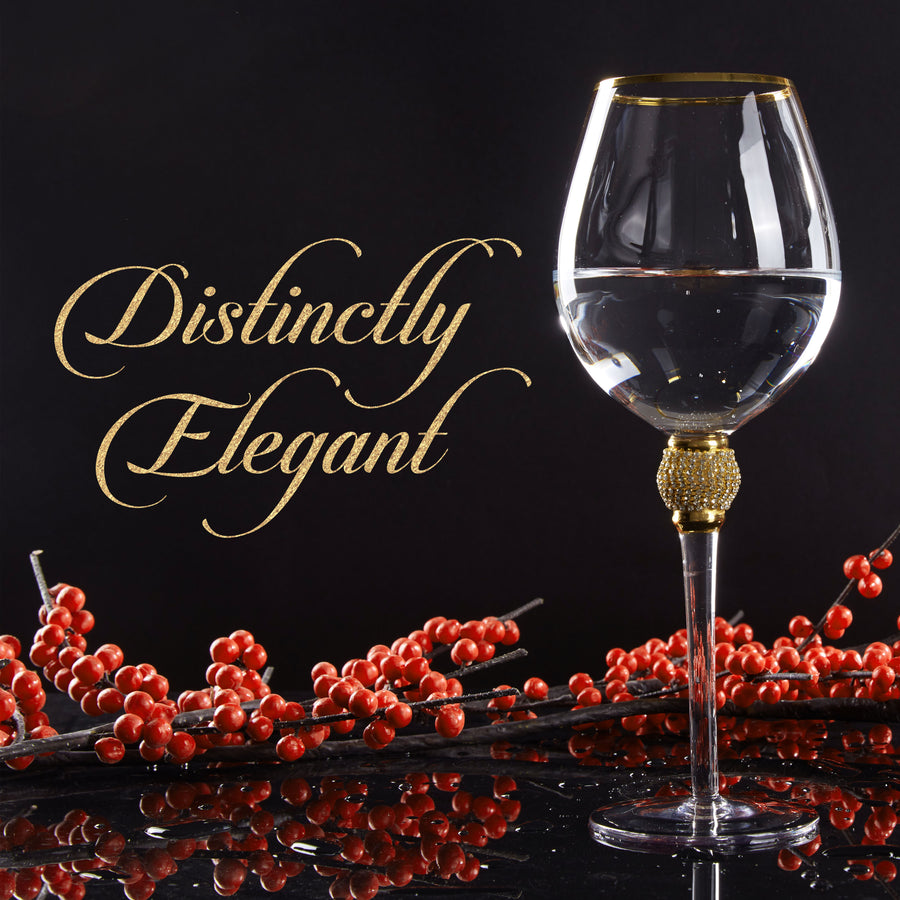 Luxurious Wine Glass Set Of 6 Pieces
