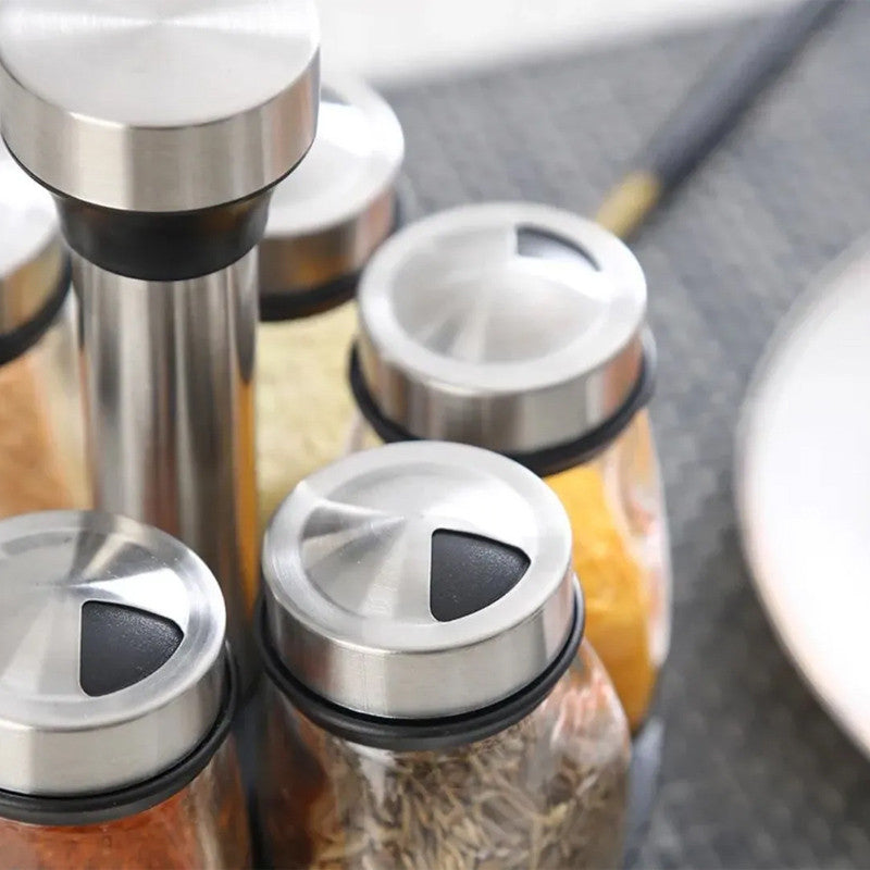 Spice Jar Set 6 Bottles