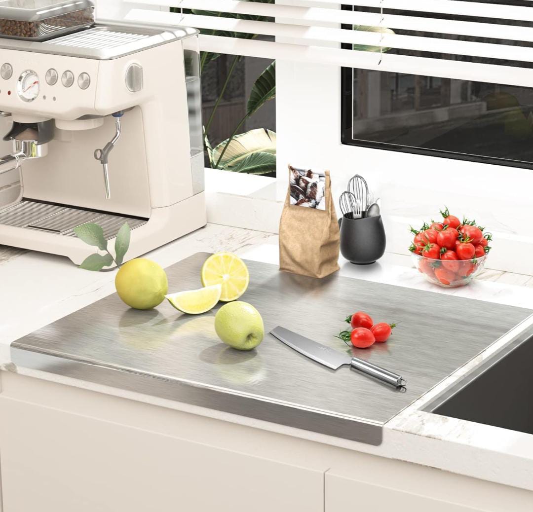 Stainless Steel Cutting Board Multipurpose Kitchen Board